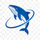 蓝鲸体育蓝色鲸鱼标志